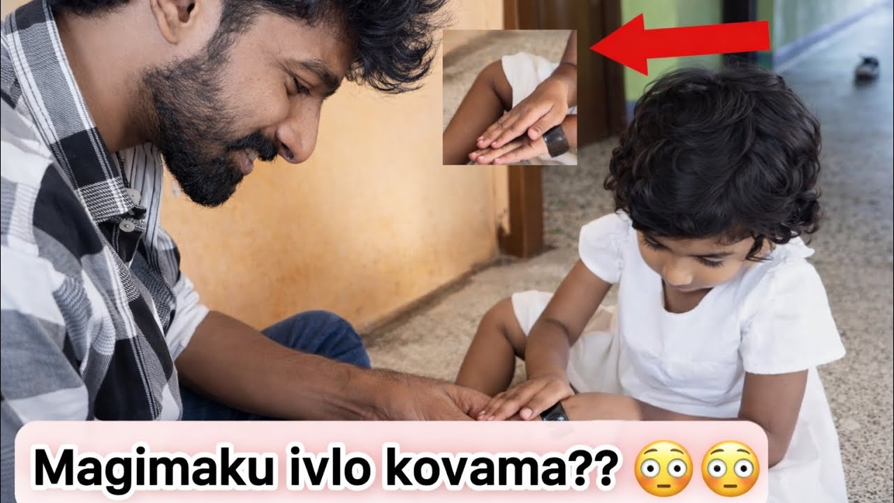 Magizhini ku ivlo kovam varuma🙄😳..Day wid kani & magi😍♥️ #sakthimagizhini #kanisakthi 