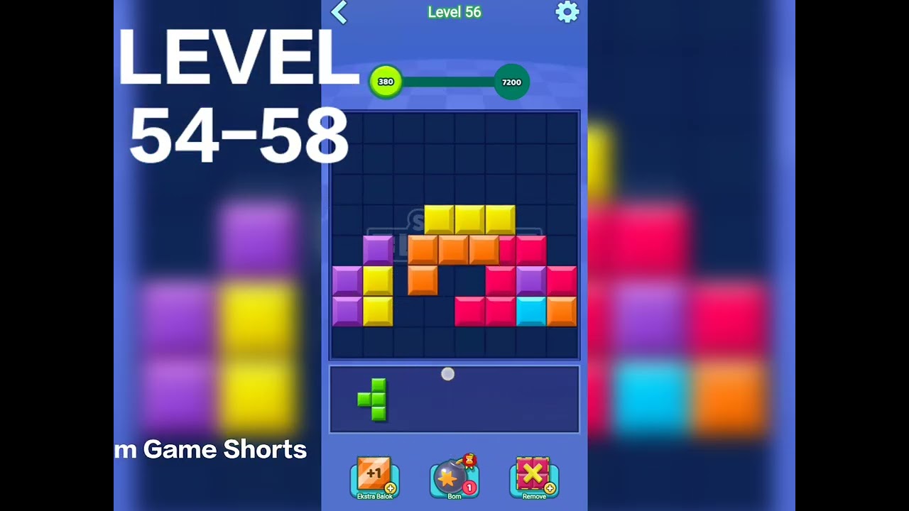 Level 54-58/92 shopee blockzi mode puzzle menang dapat 50k