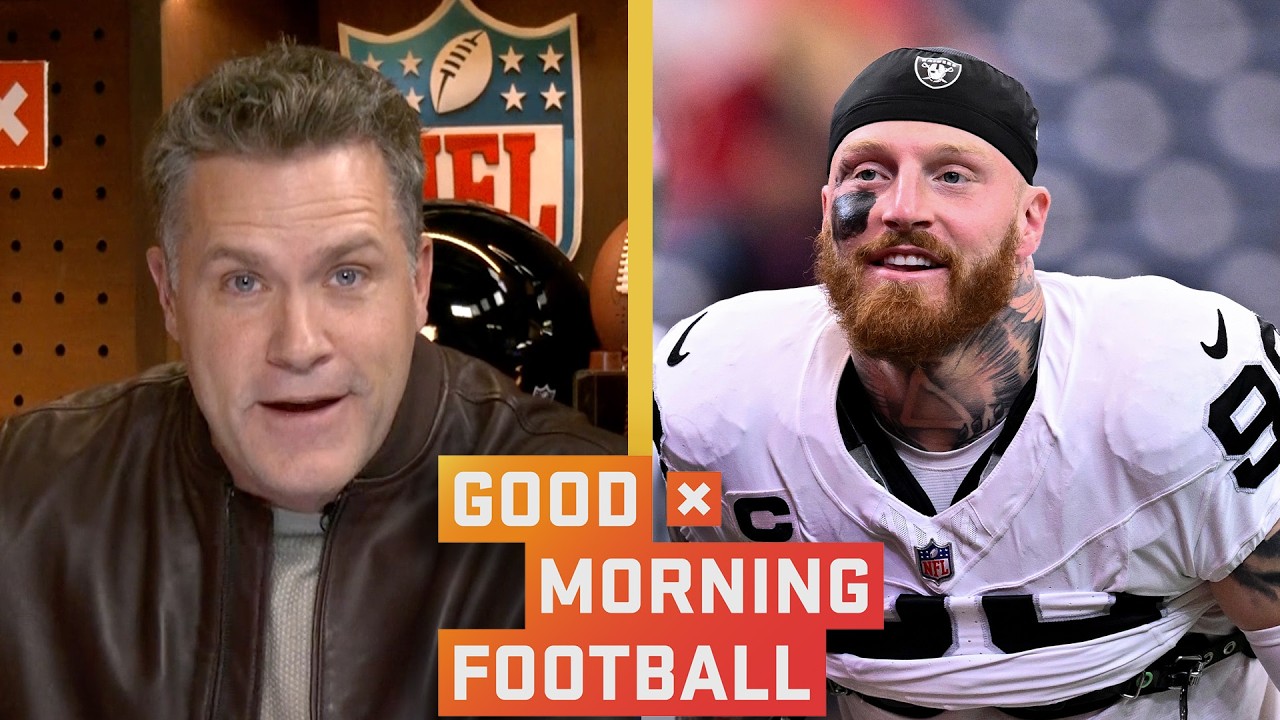 Ravens trade for DE Maxx Crosby | 'GMFB'
