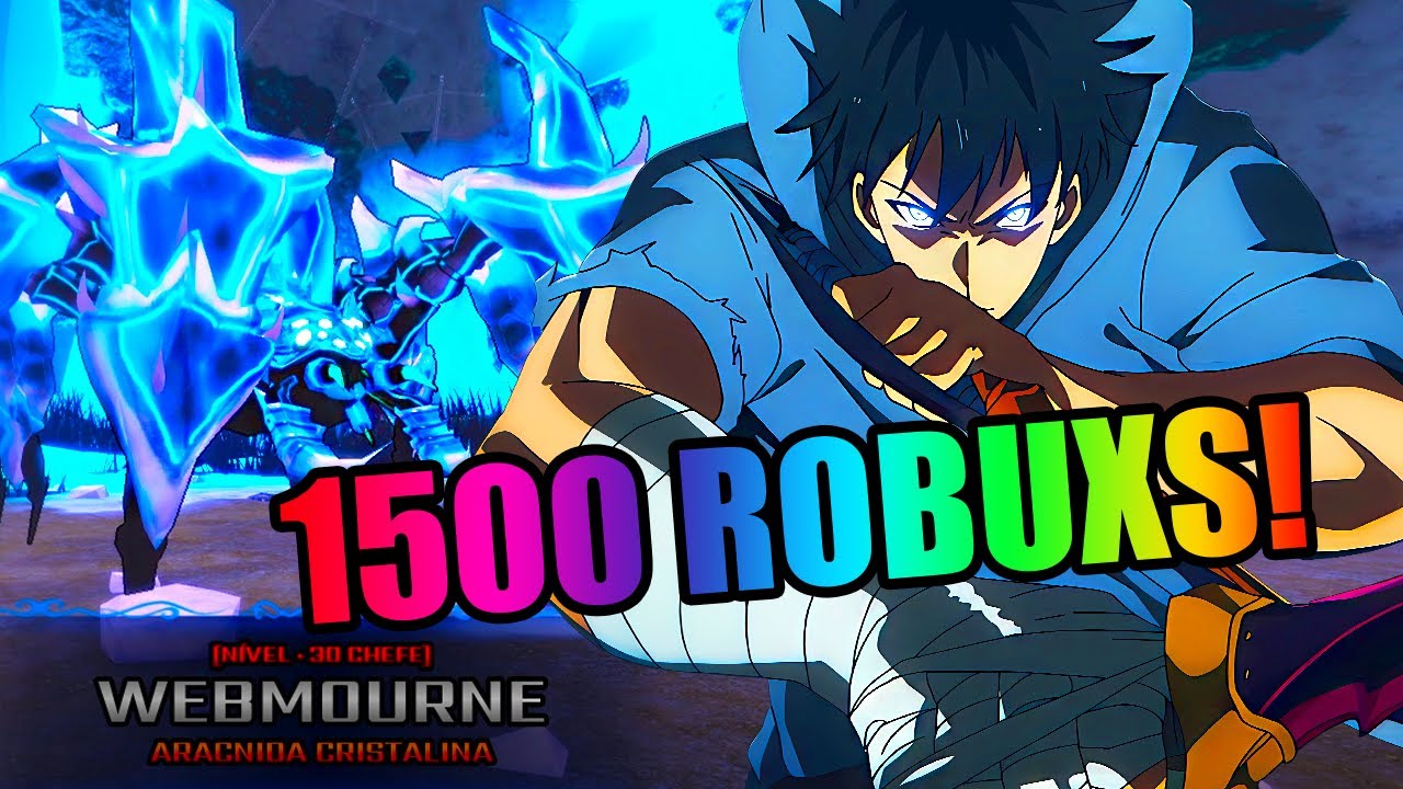 TESTEI UM NOVO JOGO DE 1500 ROBUXS RPG DE SOLO LEVELING NO ROBLOX! [SOLO BLOX REBORN]