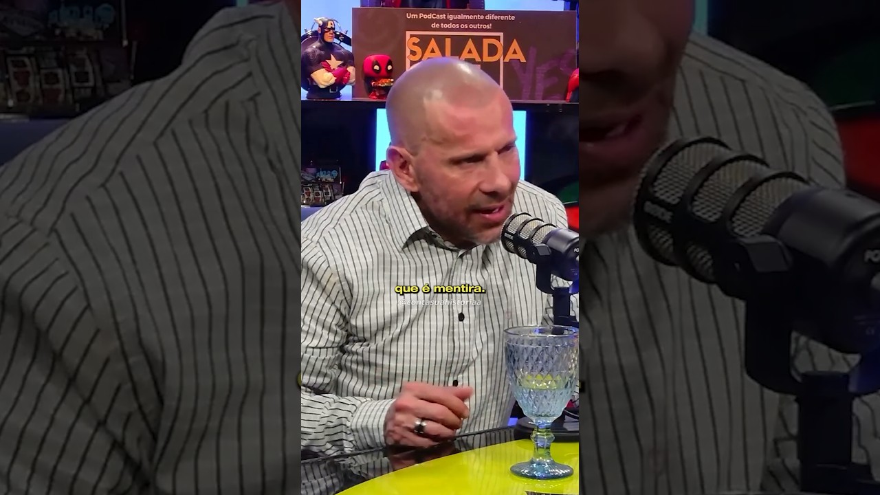 Ele engoliu 2 pilhas pra fugir do Manic&ocirc;mio Judici&aacute;rio 😱 Rafael Ilha #contasuahistoria #saladacast