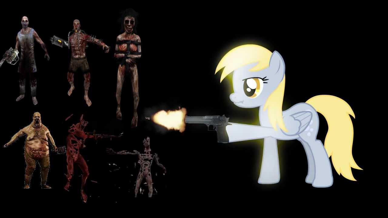Derpy with a KF Desert Eagle - First flash animation test
