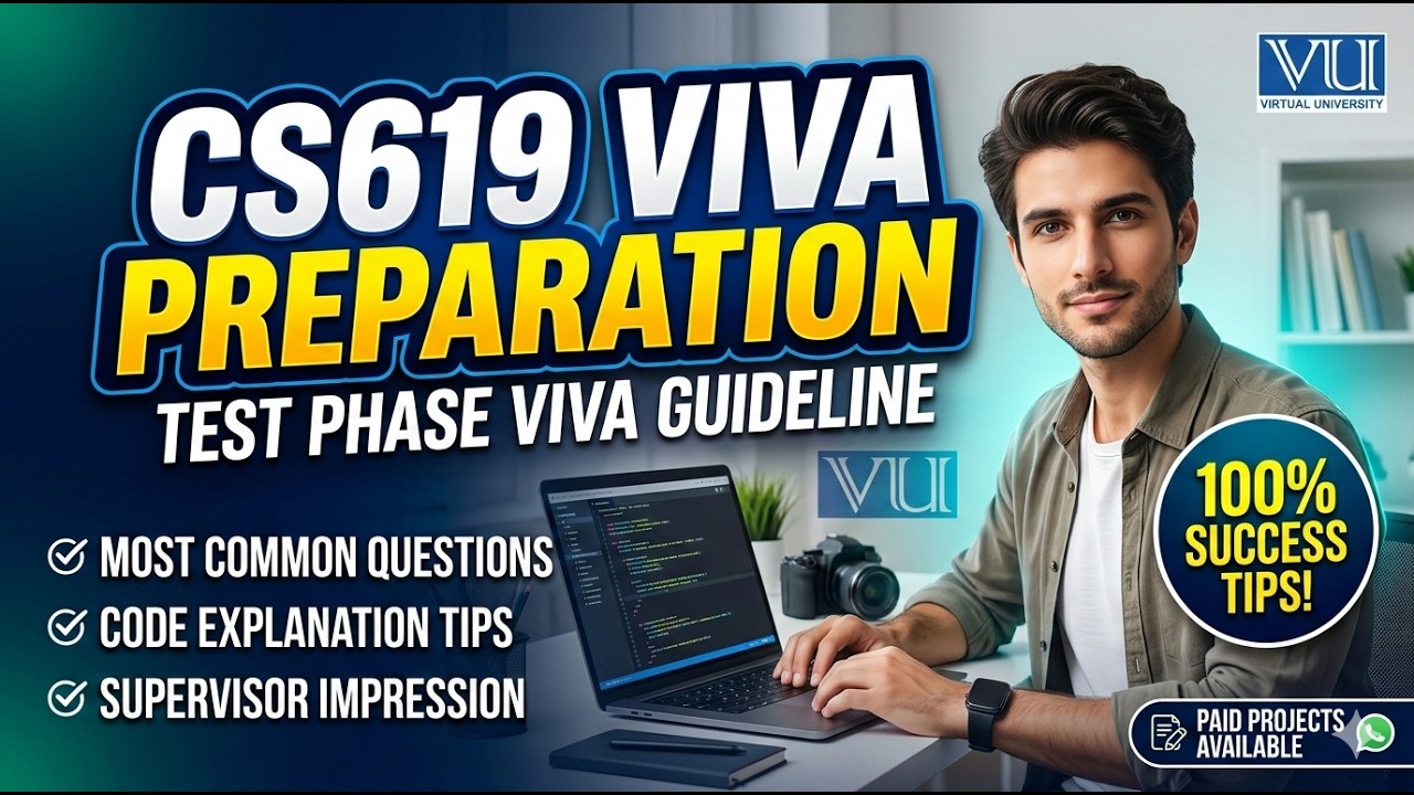CS619 Prototype Viva Preparation | CS619 Test Phase Viva Guideline