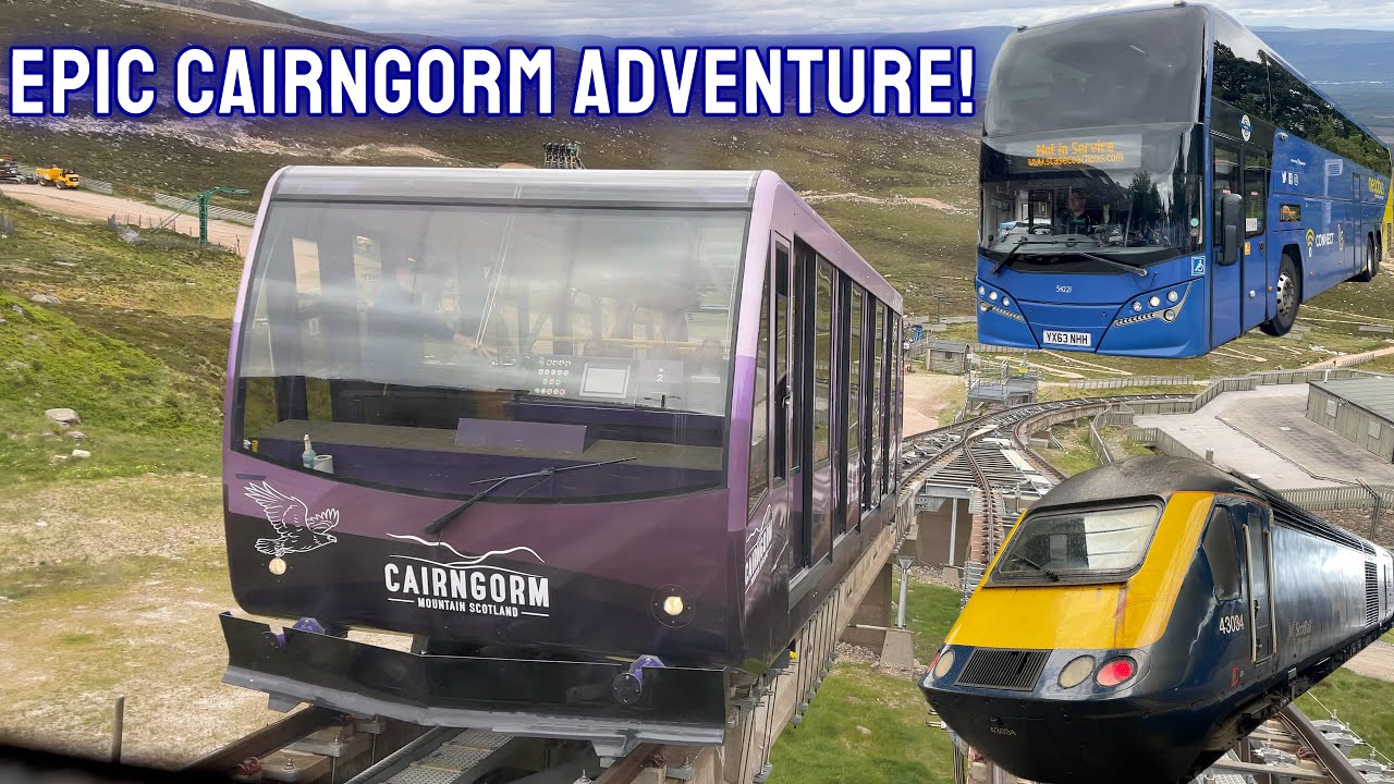 The EPIC Adventure to the Cairngorm Funicular with Reece!