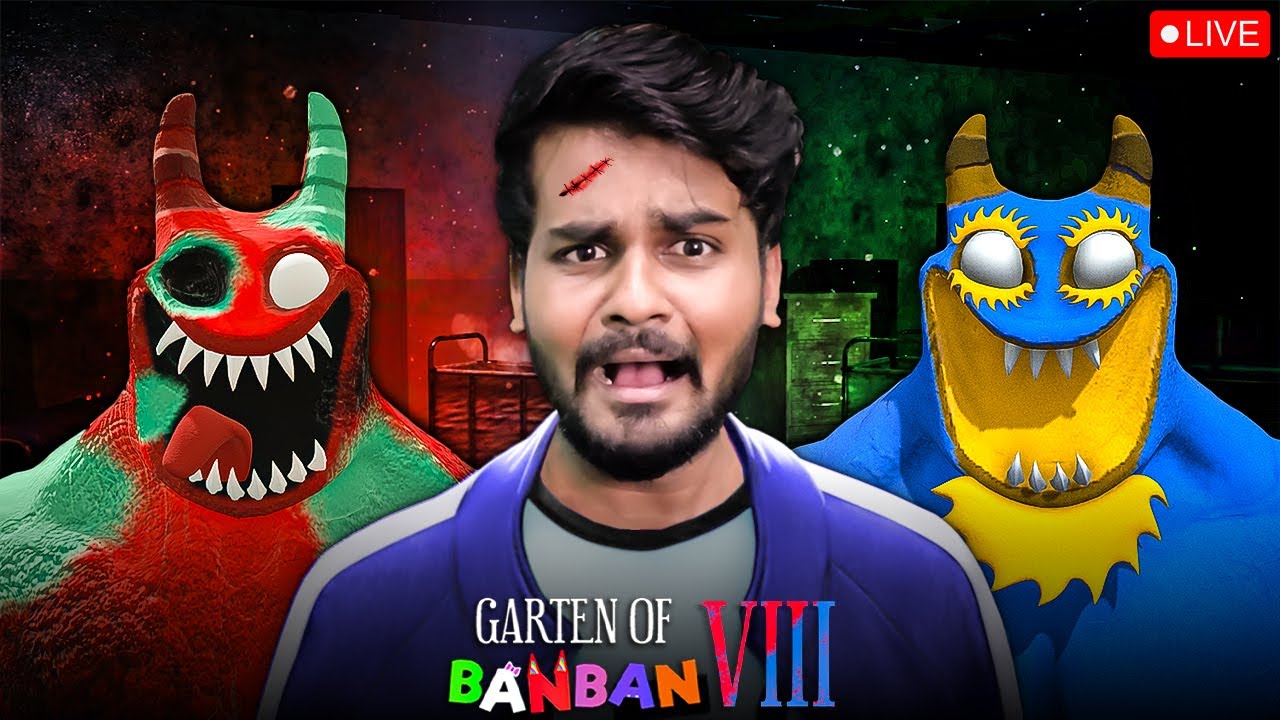 I Beat GARTEN OF BANBAN 8 : Anti Devil😈LIVE🔴| Gta tamilan