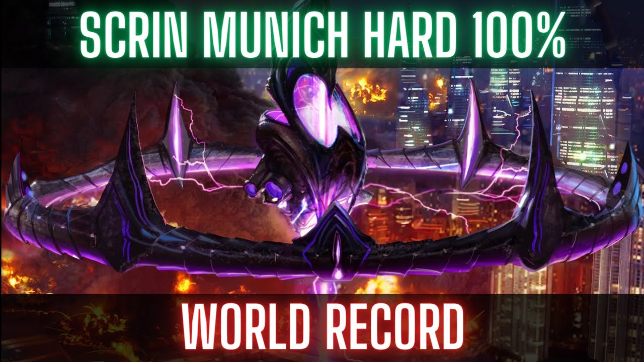 C&C3 Tiberium Wars Scrin Munich [Hard, 100%] Previous WORLD RECORD