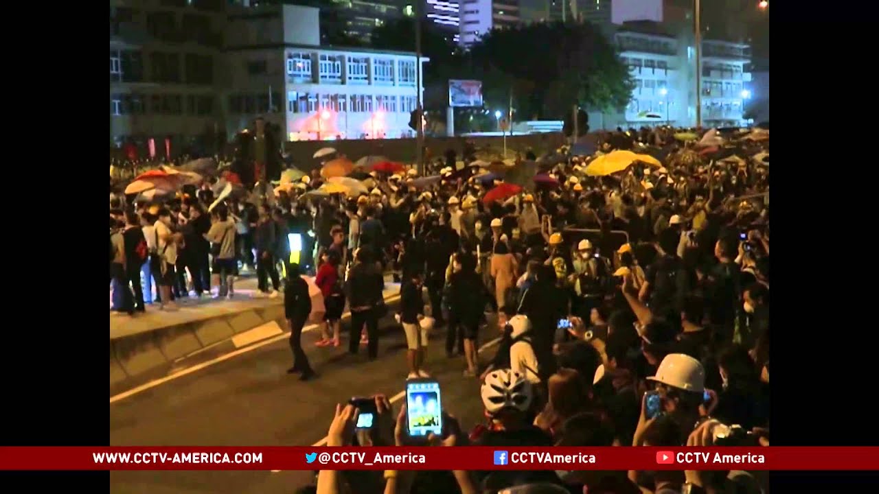 Hong Kong protestors face off with authorities; 47 people, 11 police hurt