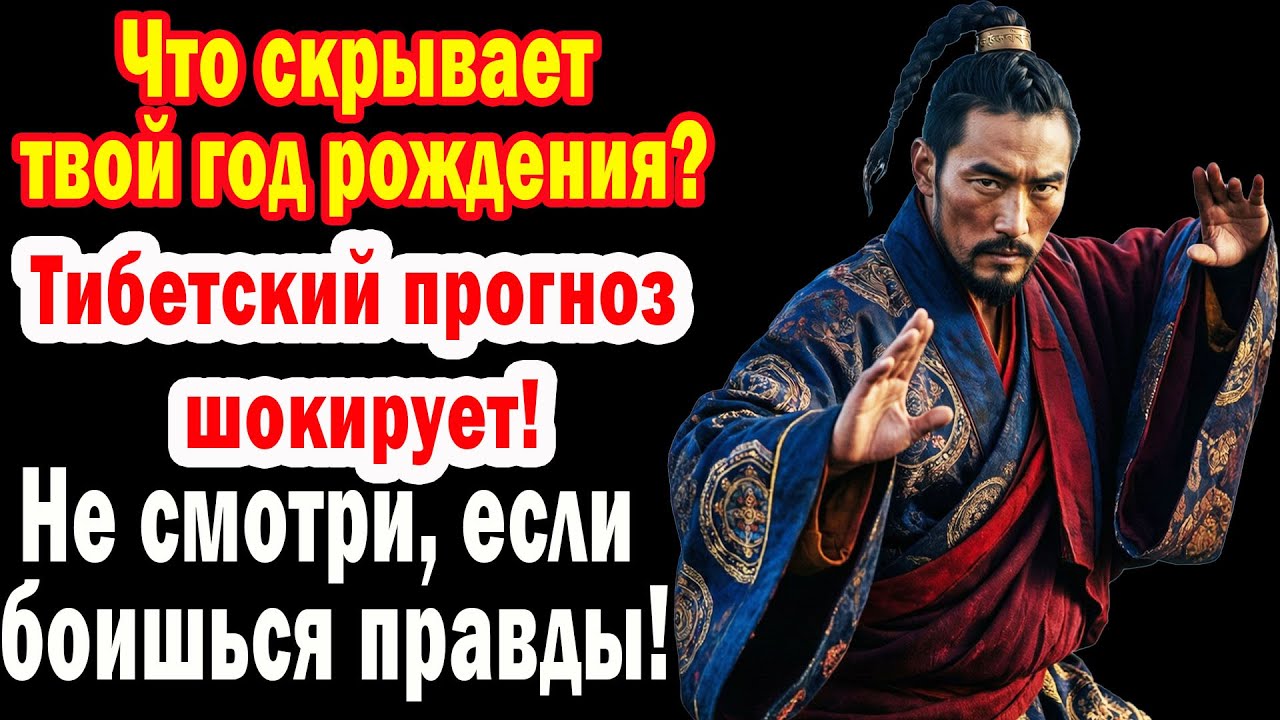 ШОК! Секрет ГОДА РОЖДЕНИЯ. Древние тибетцы знали, что тебя ждёт в 2026. Узнай СРОЧНО!