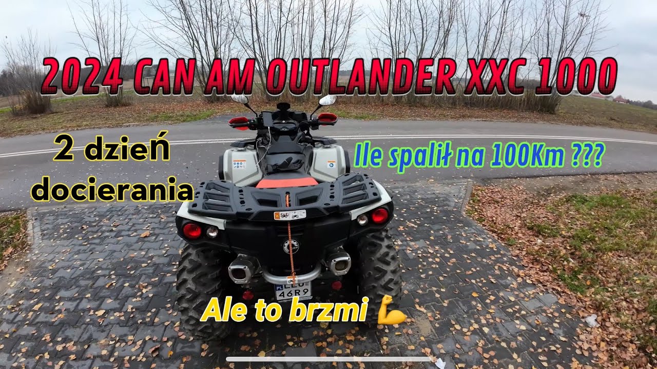 2024 CAN-AM OUTLANDER XXC 1000. DOCIERANIE , DZIEŃ DRUGI . JEST MEGA DOBRZE 👍