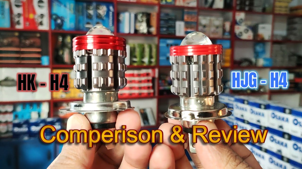 Product Review H4 Led Projector Bulb With New function for bike or car Headlight | #autopoint