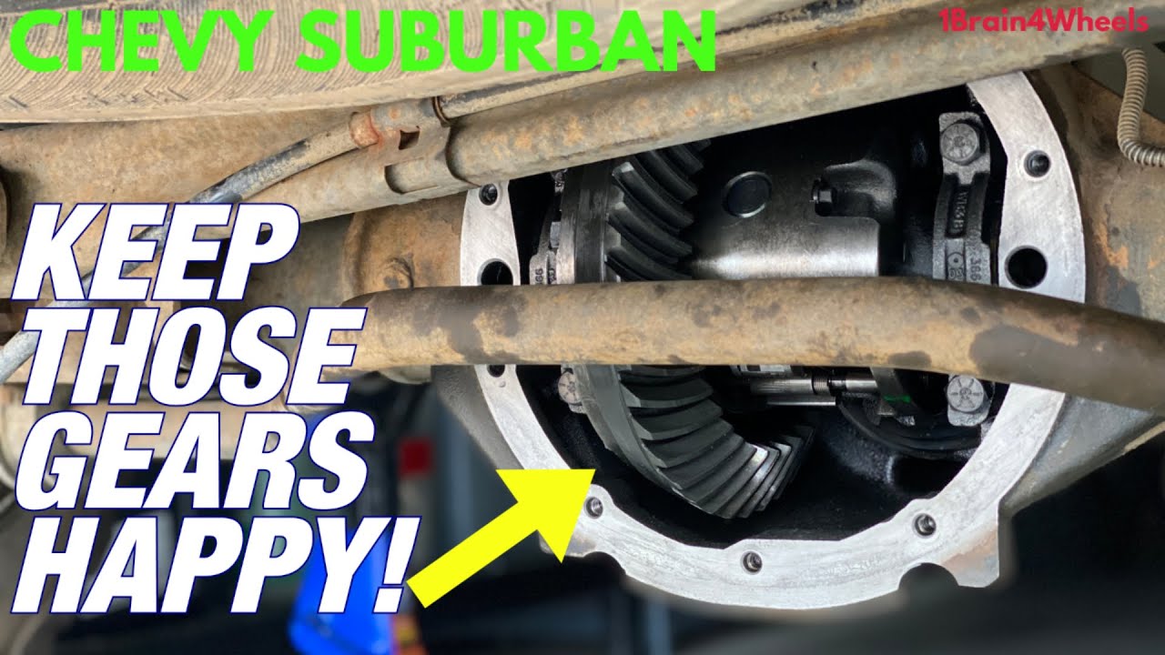 How to Change Rear Differential Fluid | 2003 Suburban