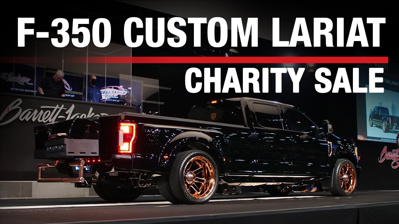 CHARITY SALE - 2019 Ford F-350 Lariat Custom Truck Hero Pickup - BARRETT-JACKSON