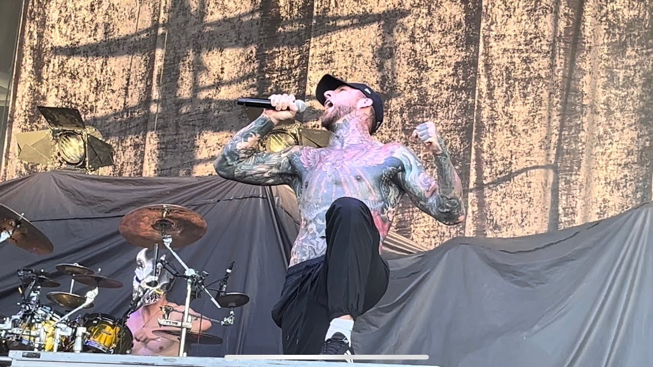 Slaughter to Prevail - Kid of Darkness & Baba Yaga, live @ Germania Amphitheater, Austin, 2024