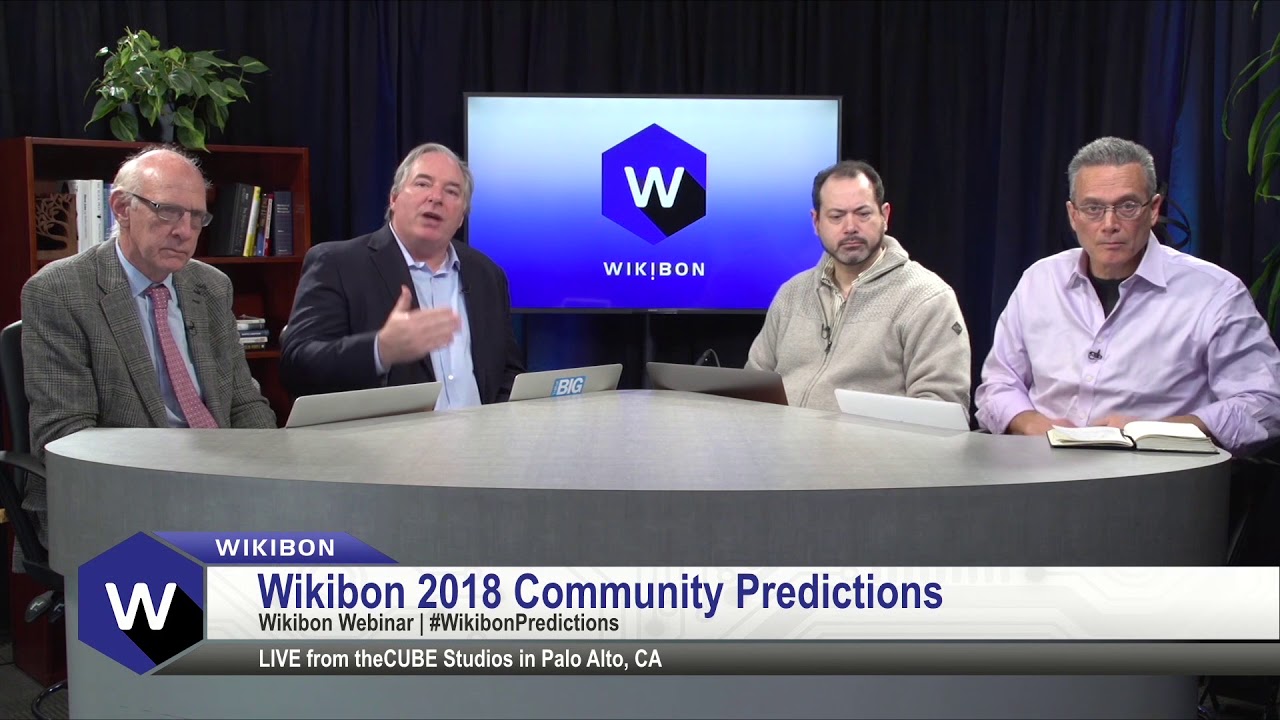 Wikibon Predictions Webinar with Slides - Dec 2017