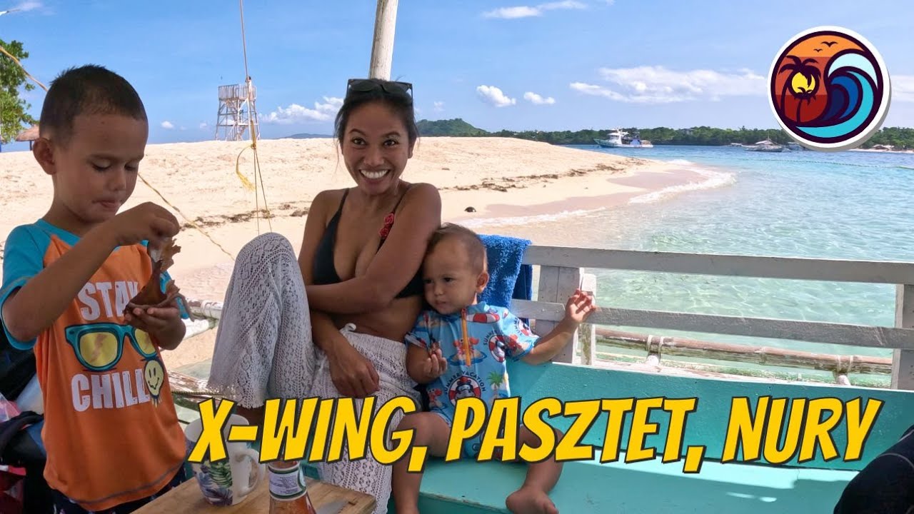 Testujemy X-winga, Pasztet oraz boczek, nurki i rodzinna wycieczka | BEZ SPINY CAMOTES FILIPINY