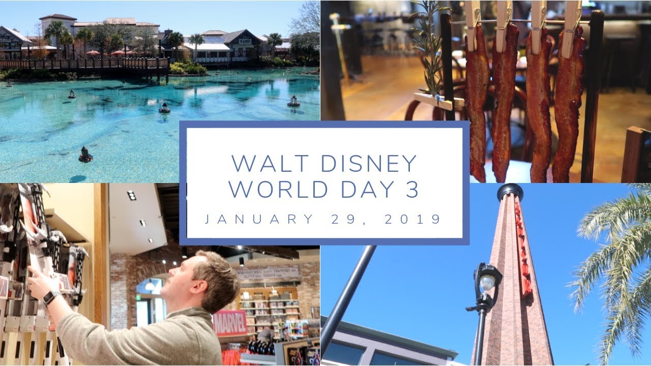 Low-Key Day, Disney Springs, and Double Date | Day 3 | January 29, 2019