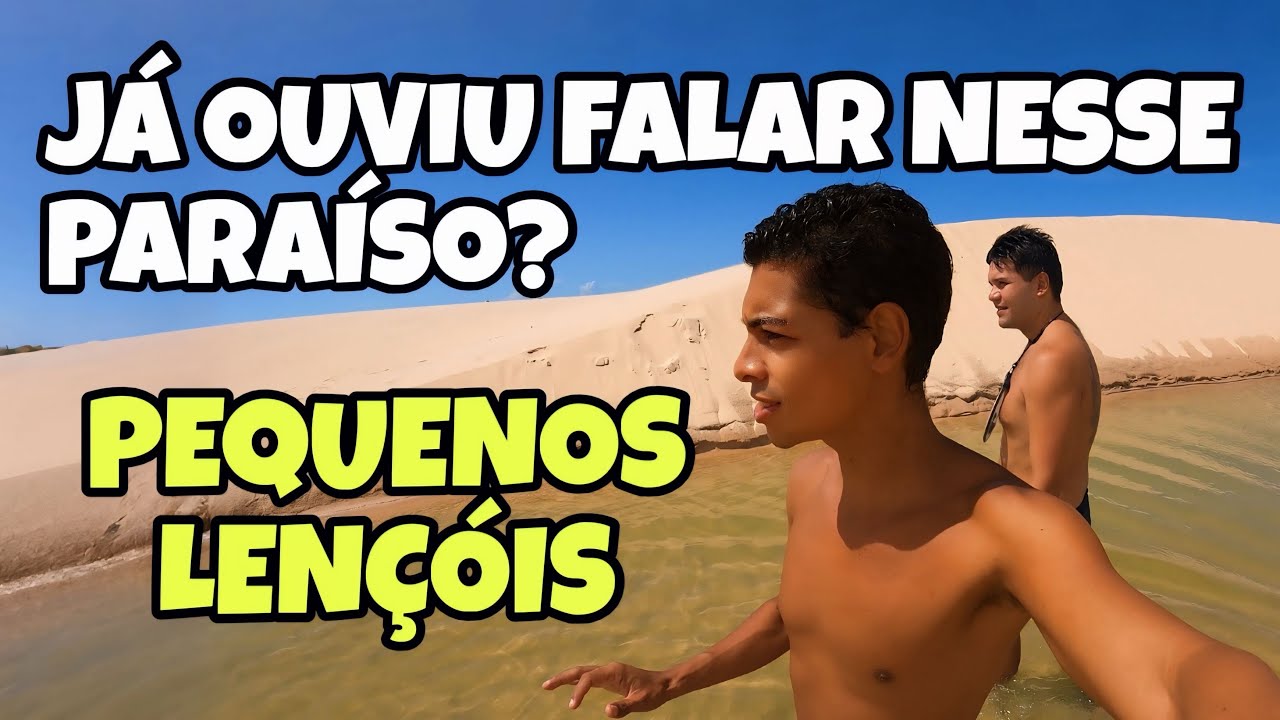 OS PEQUENOS LENÇÓIS MARANHENSES | UM LADO POUCO EXPLORADO DO MARANHÃO | BEIRA RIO DE BARREIRINHAS