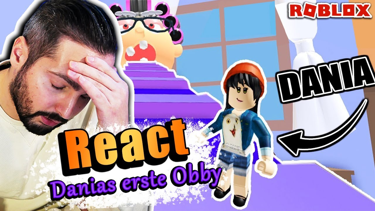 KAAN REAGIERT AUF DANIAS ERSTE OBBYS VOR DER KAMERA! Es wird ganz schwierig...[Roblox Reaction]