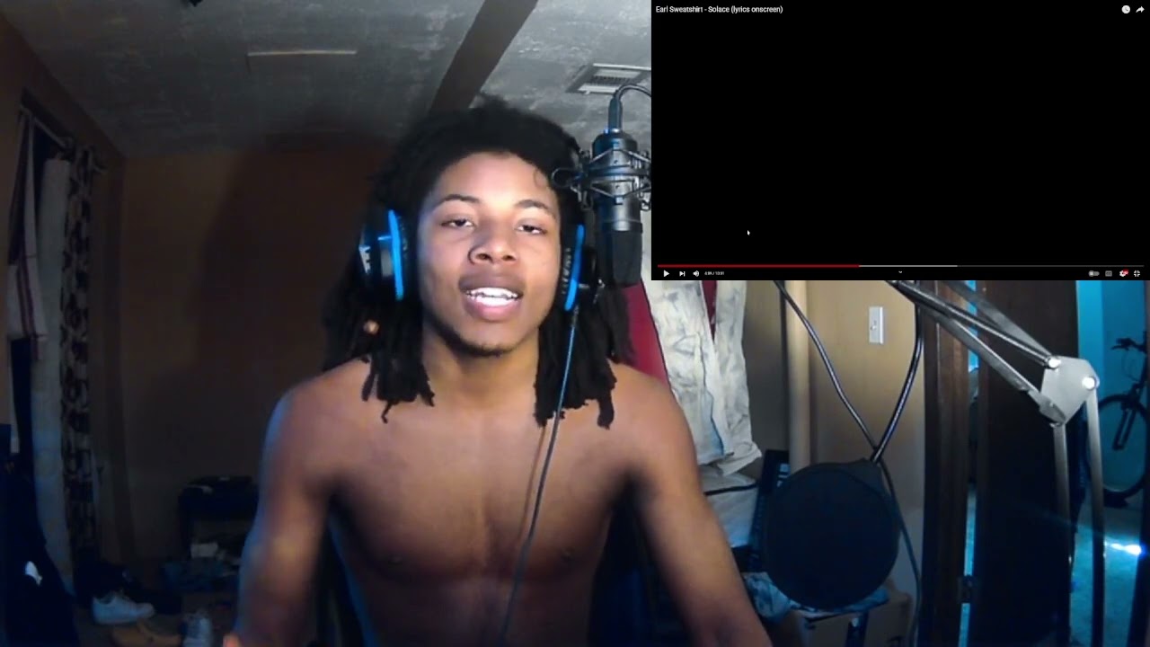 SpazzoReactz Reacts to Earl Sweatshirt - Solace (lyrics onscreen)