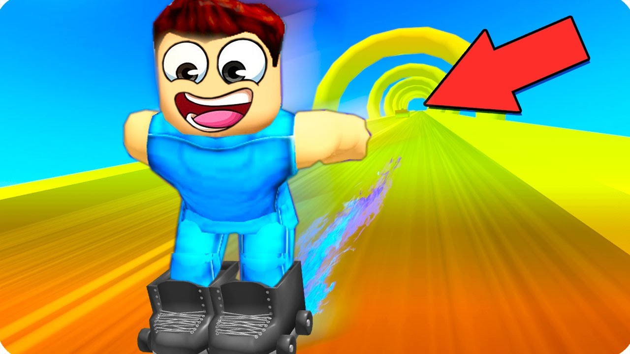 🔥Я РАЗОГНАЛСЯ ДО 1000 КМ/Ч НА РОЛИКАХ В РОБЛОКС! ШЕДИ ROBLOX