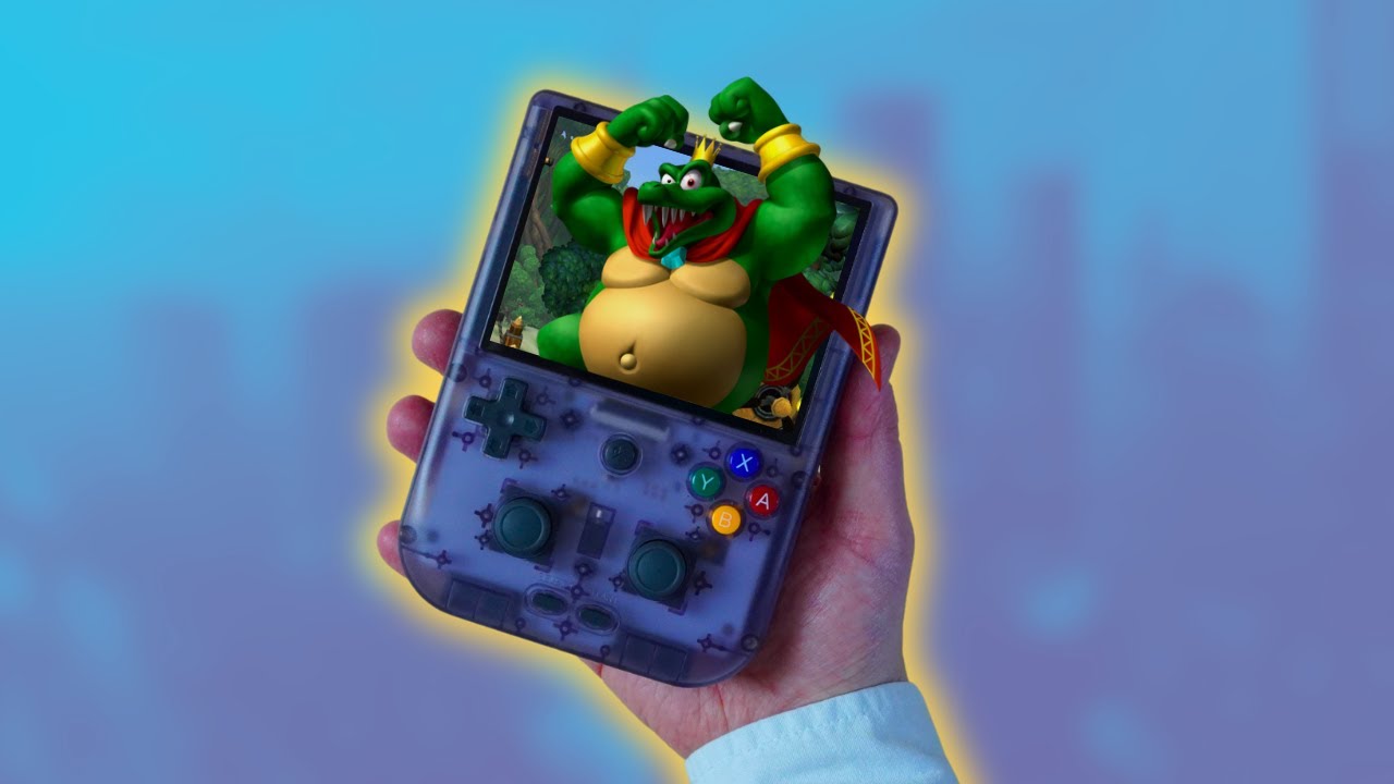 World's Biggest Game Boy | Anbernic RG405V Review | Giant Vertical Retro Handheld