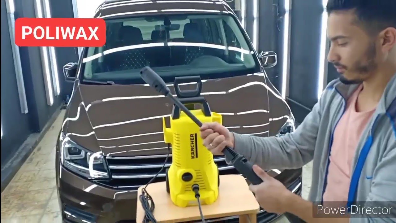 فتح صندوق KARCHER K2 Full Control وطريقة استعماله في تنظيف سيارة فولكس واجن 2020