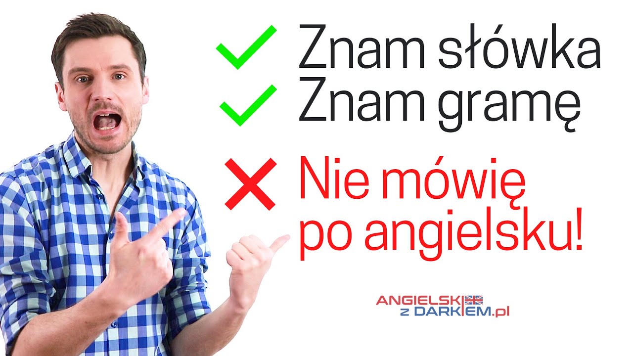 JAK UCZYĆ SIĘ MÓWIĆ PO ANGIELSKU? || Teoria + przykłady || Angielski z Darkiem