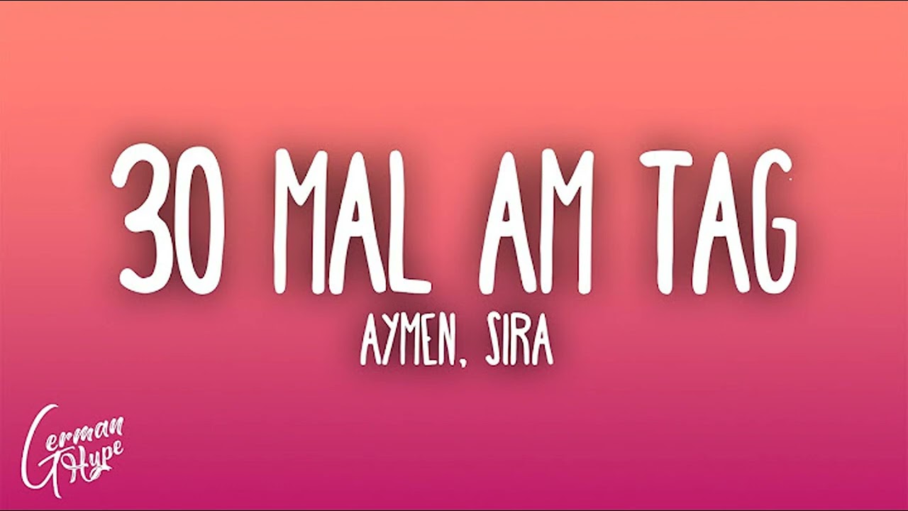 Aymen, SIRA   30 mal am Tag - speed up