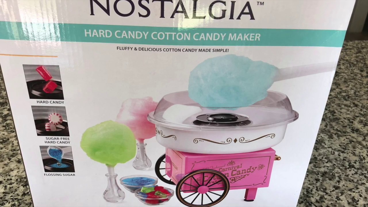 Nostalgia Cotton Candy Maker