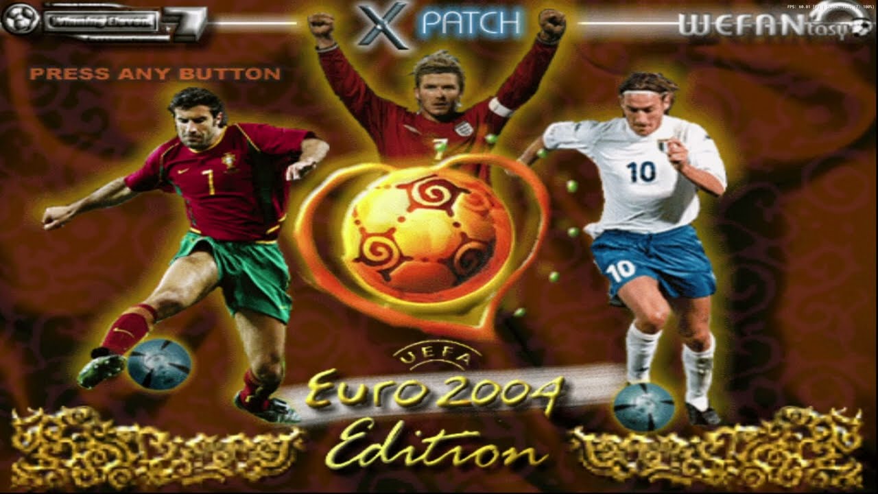 Winning Eleven 7 PS2 - X-EURO by WEFANtasy Team (X-PATCH), season 2003-04 based on WE7I