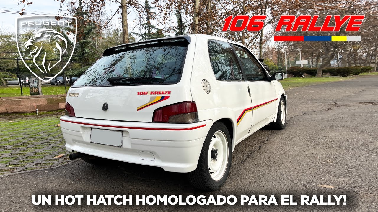 REVIEW PEUGEOT 106 RALLYE S1 // Un hot hatch homologado para el rally!