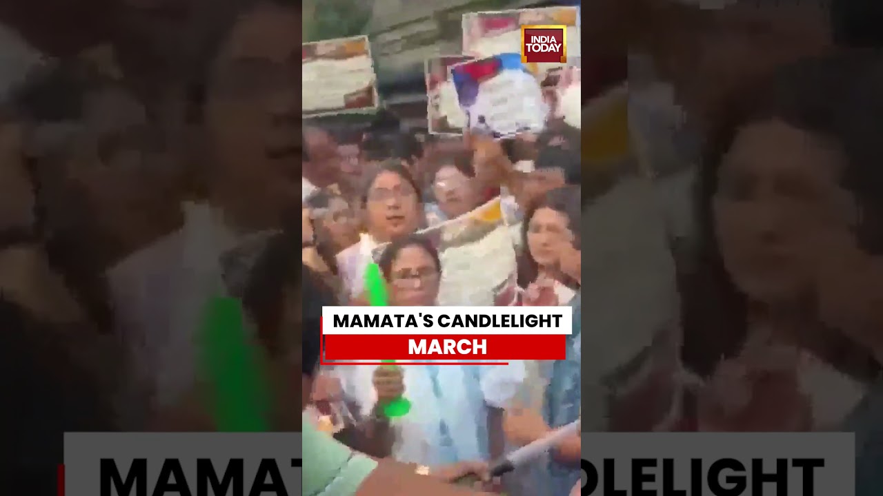 Mamata Banerjee Leads Candlelight March Over Alleged Rape And Murder Of Minor In Baruipur | #kolkata