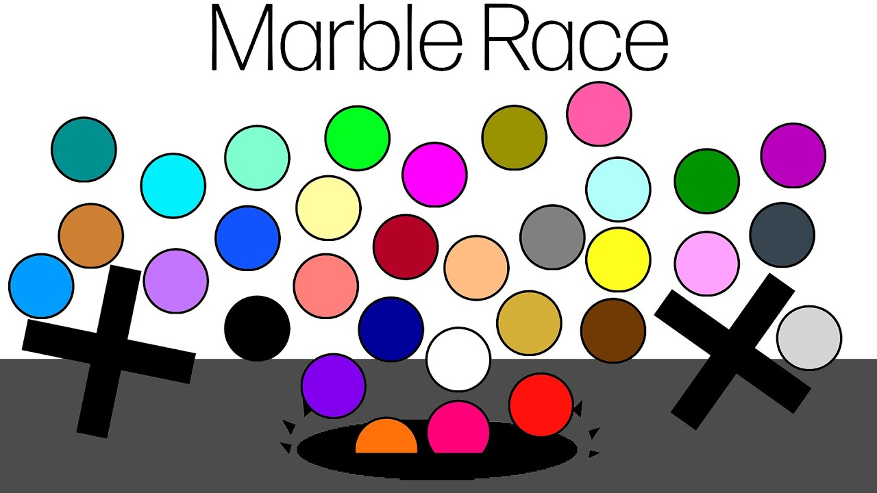 Colors Marble Race Tournament - Marble Cup 2020