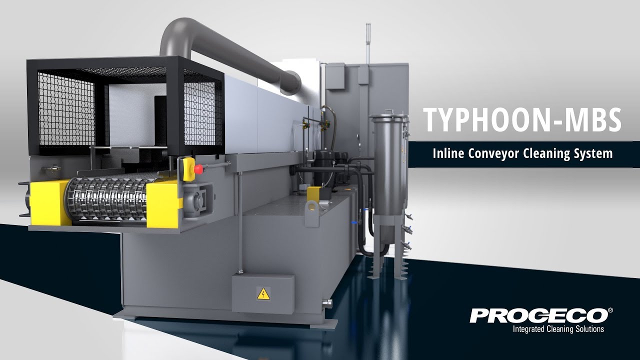 TYPHOON®-MB-S | Inline Conveyor Cleaning System