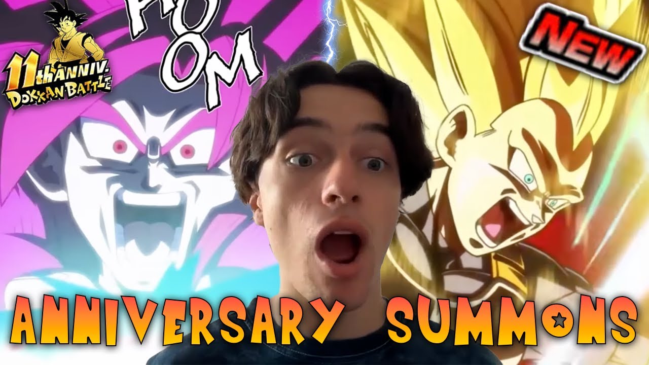 THE DAIMA BOYS ARE HERE!! 11th ANNIVERSARY SUMMONS FOR SSJ4 GOKU AND SSJ3 VEGETA!! DBZ Dokkan Battle