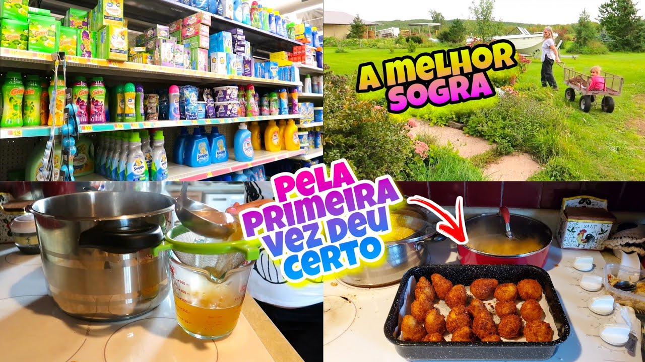 FIZ COXINHA - CALDO DE FRANGO CASEIRO- DIA DE MERCADO- 1° VEZ QUE DÁ CERTO - DOR DE GARGANTA  🤧