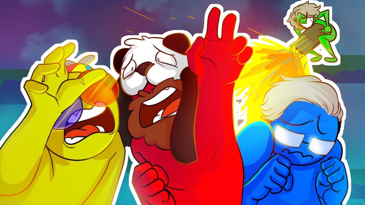 Mini Gun MAYHEM + Kryoz Wins...Again - STICK FIGHT FUNNY MOMENTS