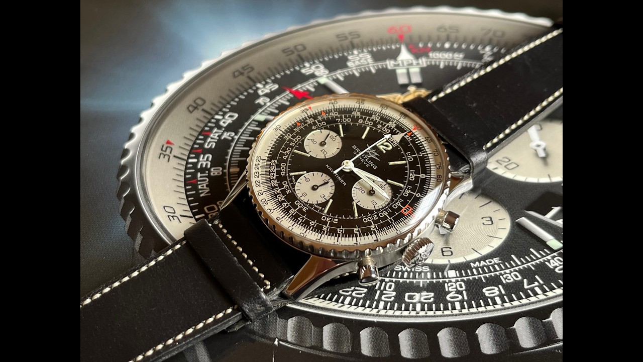 Breitling NAVITIMER Chronograph Ref 806 Watch Bands Accurate Form