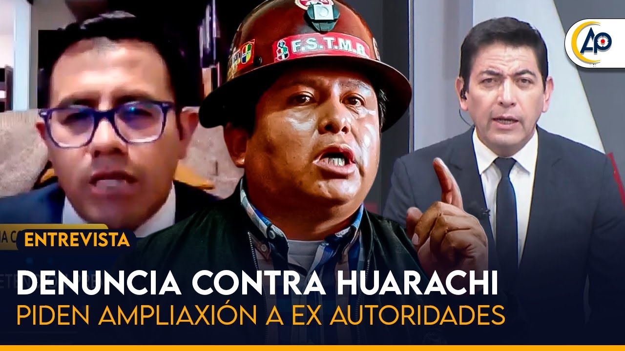 Entrevista al abogado Abel Loma | denuncia contra Huarachi | Al Punto