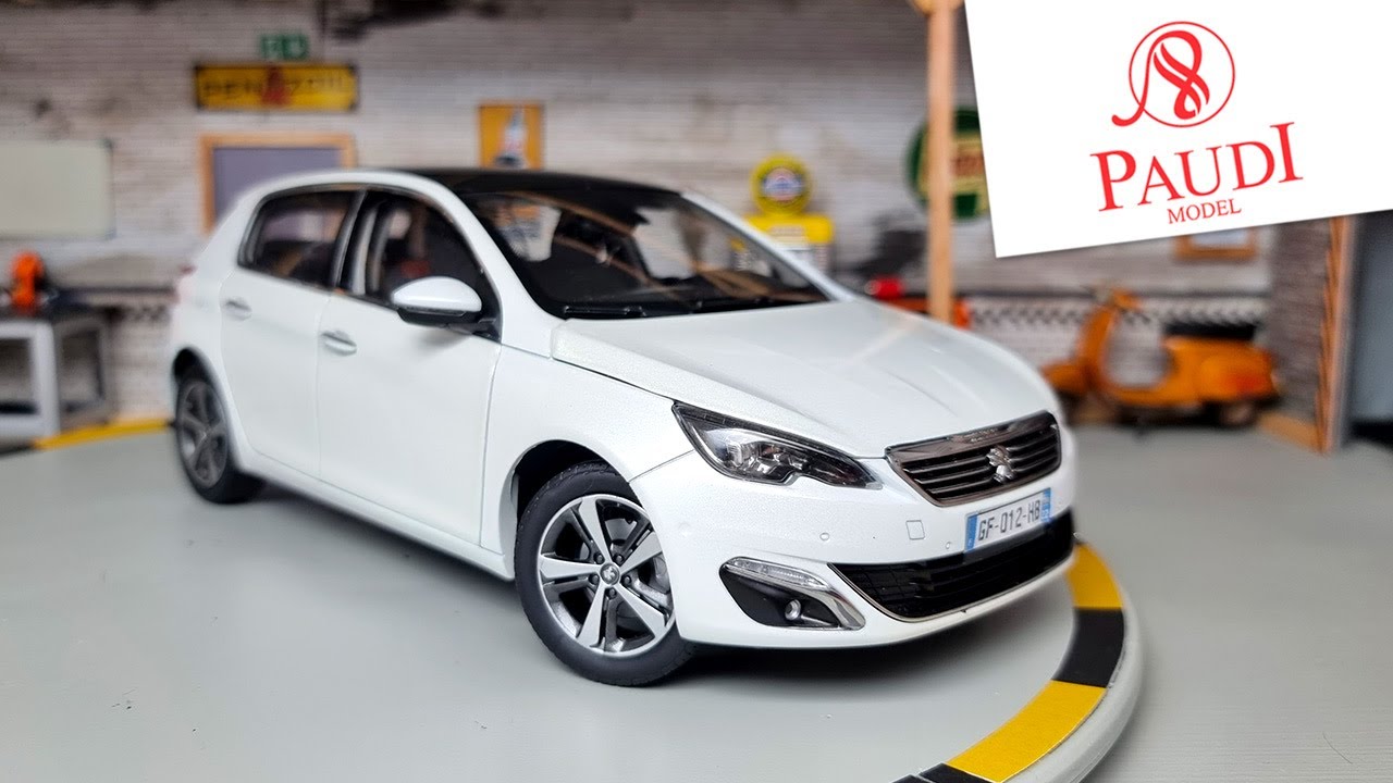 Tu vas craquer pour cette PEUGEOT 308 S de Paudi au 1/18 (99)
