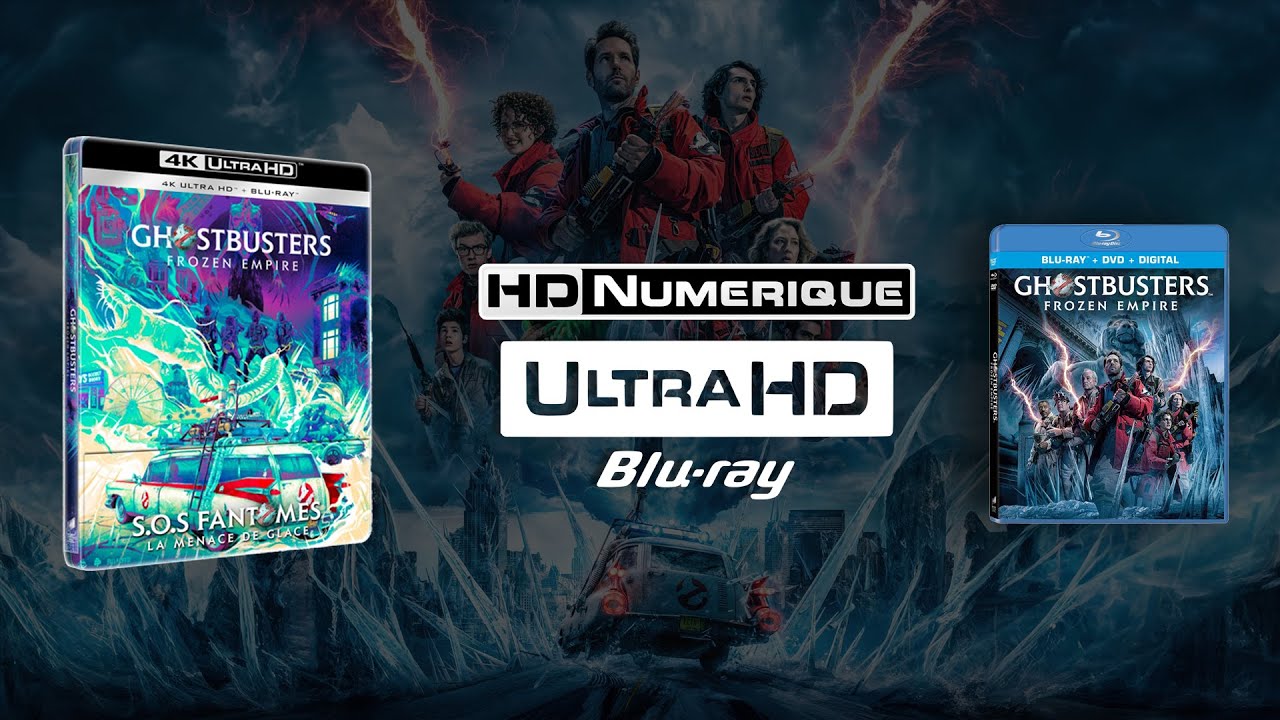 Ghostbusters: Frozen Empire (2024) : Comparatif 4K Ultra HD vs Blu-ray (+ Atmos Bonus 🎧)