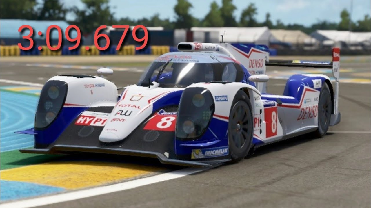 Project Cars 2 -  LMP1 World Record at Le Mans 3:09.679 - Toyota TS040 Tune