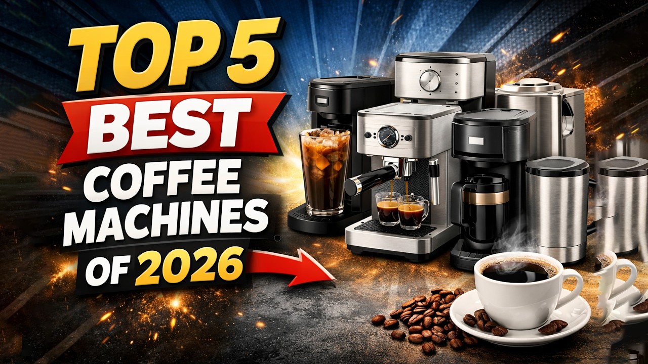 Top 5 COFFEE MAKERS You Need To Try In 2026