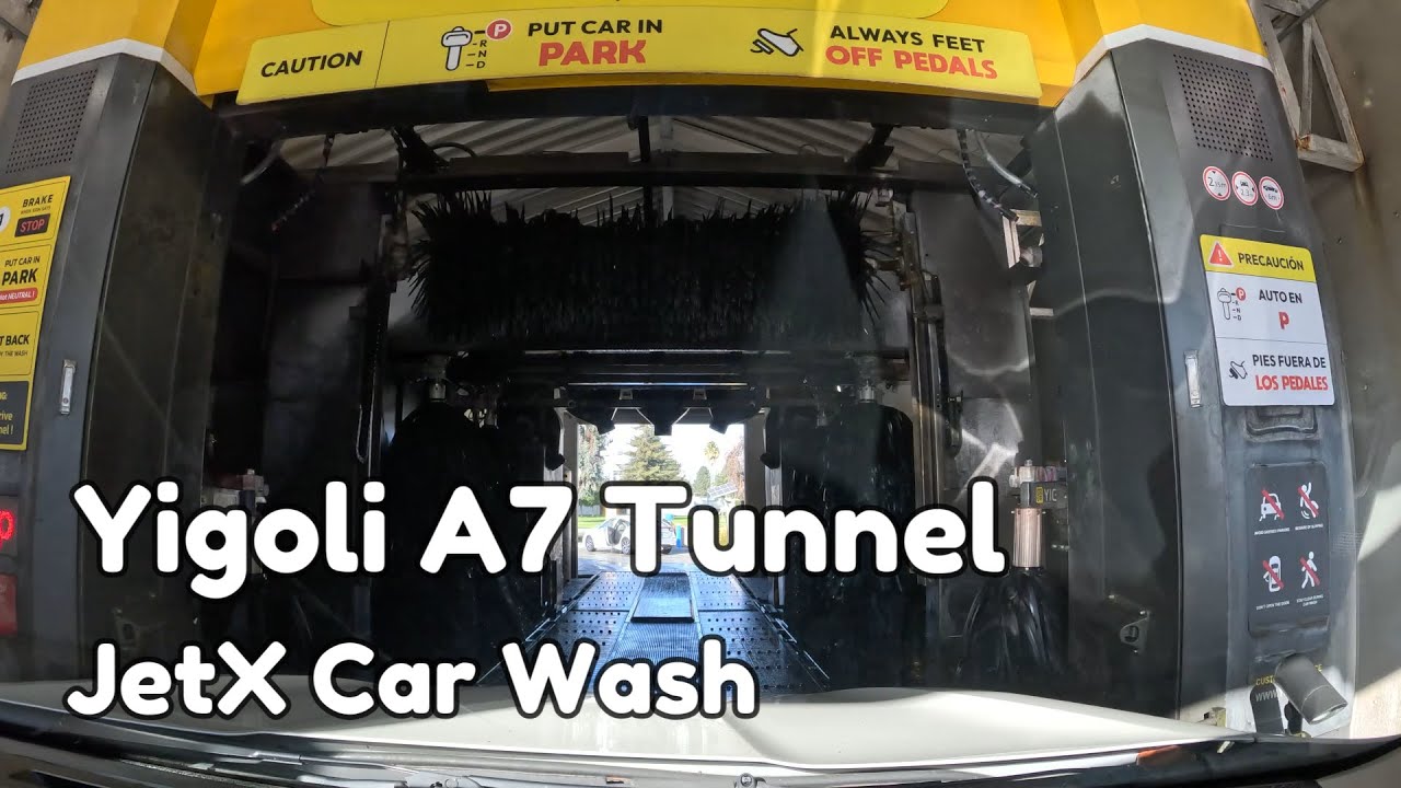 [4K] *Rare* Yigoli A7 Tunnel - JetX Car Wash, Fremont CA.