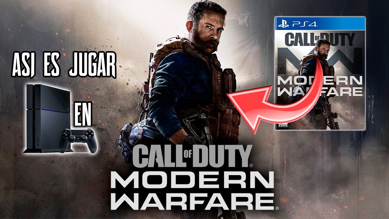 ASÍ ES JUGAR Call Of Duty Modern Warfare en PS4!! | Gráficos y Rendimiento ¿Vale la pena?