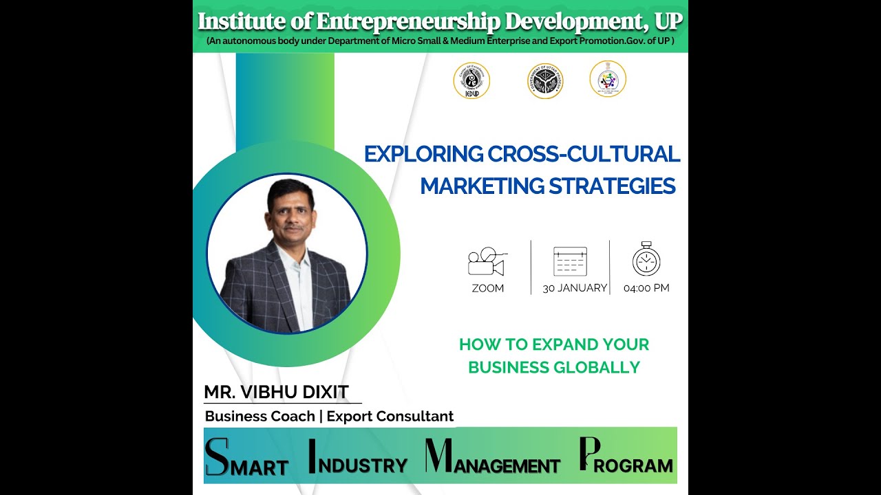AMS(30 jan)-Cross Cultural Marketing-Mr. Vibhu Dixit