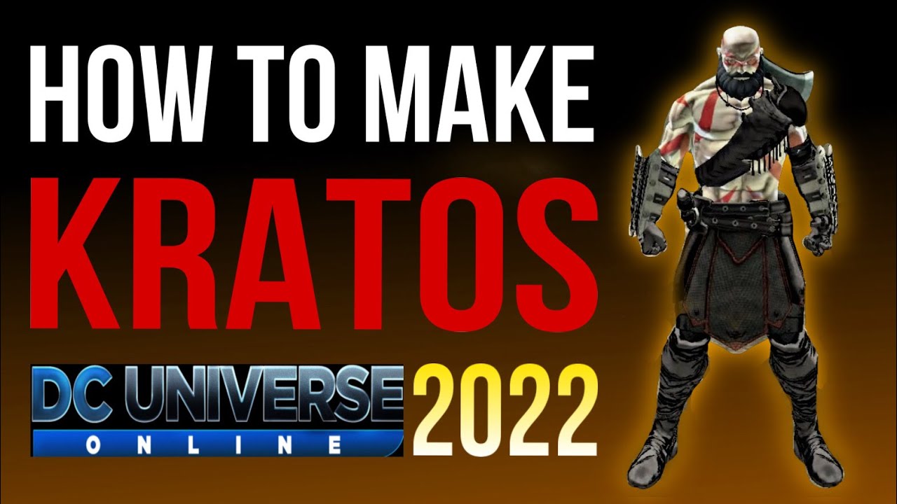 DCUO How to make kratos style 2022