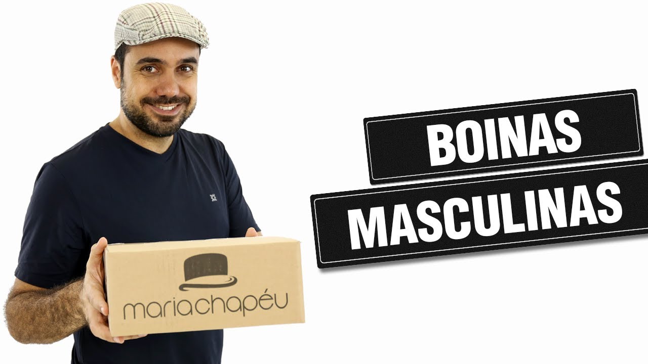 Boina Masculina. Conheça nossos modelos do acessório!