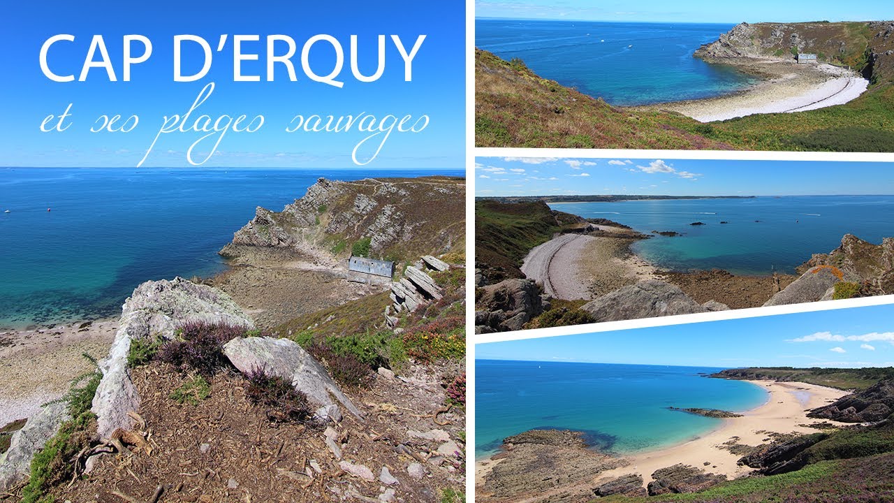 CAP D'ERQUY et ses plages sauvages ⛱️
