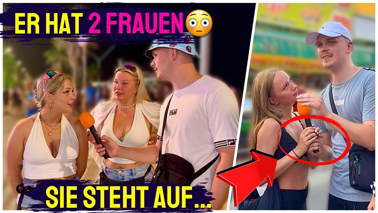 Ex-Freunde auf MALLORCA😱 FREMDGEHEN, KNAST & SKANDAL‼️ | Straßenumfrage Ballermann 2025